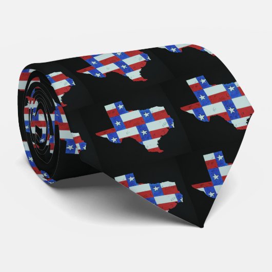 テキサス州のイメージのタイ ネクタイ (ロール)