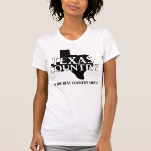 テキサス州のカントリーミュージック Tシャツ