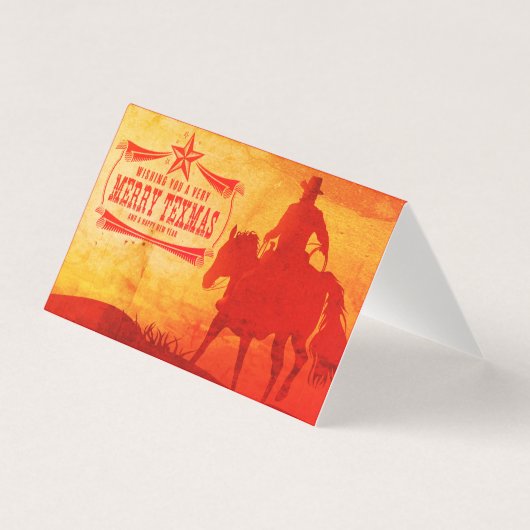 テキサス州のクリスマスカーメリードをお願い (正面)