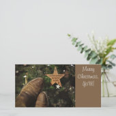 テキサス州のクリスマス シーズンカード (スタンド正面)