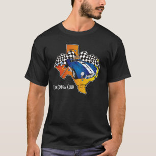 テキサス州のコブラクラブ-暗いワイシャツ Tシャツ