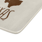 テキサス州のシンボル、テキサス州の州、ブラウン カッティングボード (角)