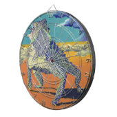 テキサス州のツノトカゲ ダーツボード (正面右)