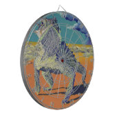 テキサス州のツノトカゲ ダーツボード (正面左)