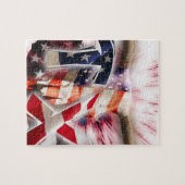 テキサス州のテキサス州 ジグソーパズル (横)