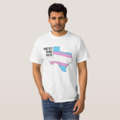 テキサス州のトランスジェンダーの若者を守ろう Tシャツ (正面フル)