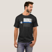 テキサス州のハイウェーのパトロールのレーンジャーの法の執行は薄くなります Tシャツ (正面フル)