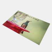 テキサス州のハチドリ ドアマット (アングル)