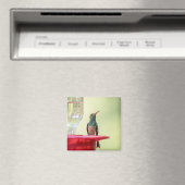 テキサス州のハチドリ マグネット (インサイチュ (食洗機))