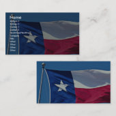 テキサス州のプライド 名刺 (正面/裏面)