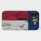 テキサス州のペンキの皮の旗 Case-Mate iPhoneケース (裏面(横))