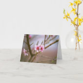 テキサス州のモモの花 カード (黄色い花)