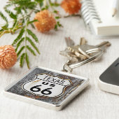 テキサス州のルート66 キーホルダー (側面)