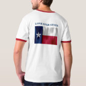 テキサス州のワイシャツ Tシャツ (裏面)
