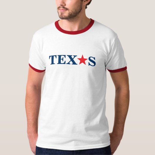 テキサス州のワイシャツ Tシャツ (正面)