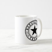 テキサス州の共和国 コーヒーマグカップ (正面右)