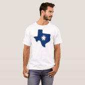 テキサス州の共和国 Tシャツ (正面フル)