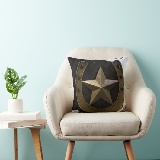 テキサス州の単独星のアメリカ人のMoJoの枕 クッション (椅子)