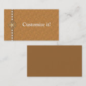 テキサス州の単独星のカスタムな名刺 名刺 (正面/裏面)