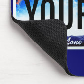 テキサス州の単独星のナンバープレートのマウスパッド マウスパッド (コーナー)