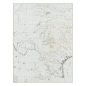 テキサス州の地図およびニューメキシコの部分 テーブルクロス (正面)