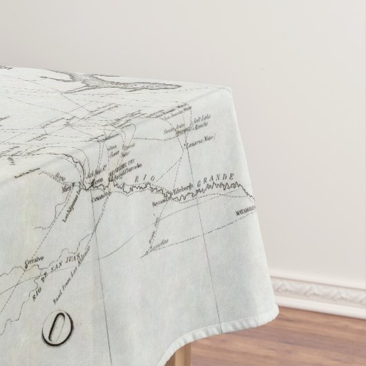 テキサス州の地図およびニューメキシコの部分 テーブルクロス (インサイチュ)