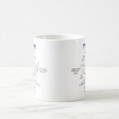 テキサス州の地図と役立つ情報です。 コーヒーマグカップ (中央)