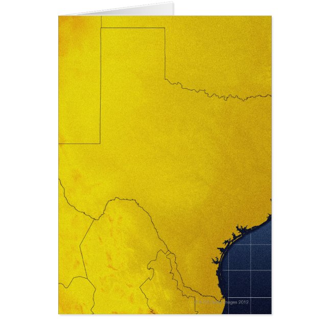 テキサス州の地図3 (正面)