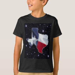 テキサス州の地図 Tシャツ