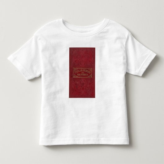テキサス州の地理的な眺め トドラーTシャツ (正面)