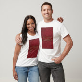 テキサス州の地理的な眺め Tシャツ (ユニセックス)