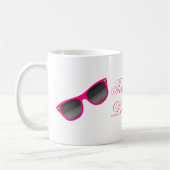 テキサス州の女の子のマグ コーヒーマグカップ (左)