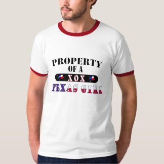 テキサス州の女の子のワイシャツの特性 Tシャツ