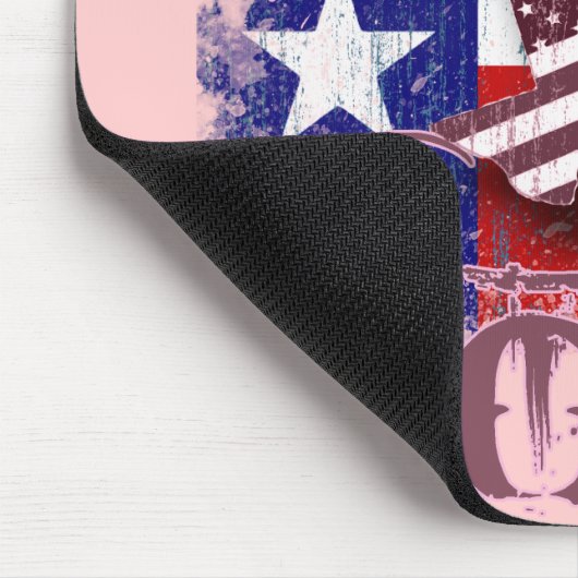 テキサス州の女の子 マウスパッド (コーナー)