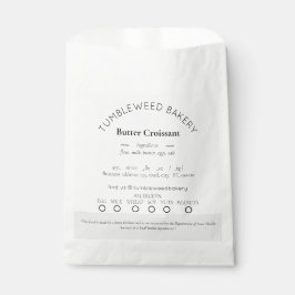 テキサス州の家庭食品に関する法律袋 フェイバーバッグ