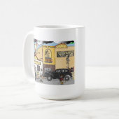 テキサス州の居酒屋のマグ コーヒーマグカップ (正面左)