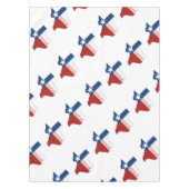 テキサス州の州の旗および地図 テーブルクロス (正面)