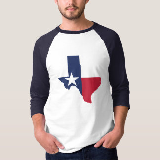 テキサス州の州の旗のワイシャツ Tシャツ