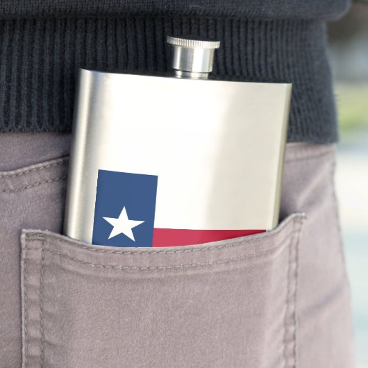 テキサス州の州の旗 フラスク (インサイチュ)