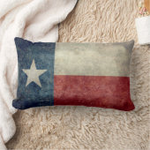 テキサス州の州の旗、ヴィンテージのレトロのスタイルの枕 ランバークッション (ブランケット)