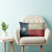 テキサス州の州の旗、ヴィンテージのレトロのスタイルの枕 ランバークッション (椅子)