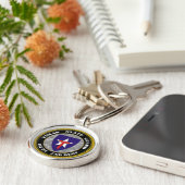 テキサス州の州の監視キーホルダー キーホルダー (側面)