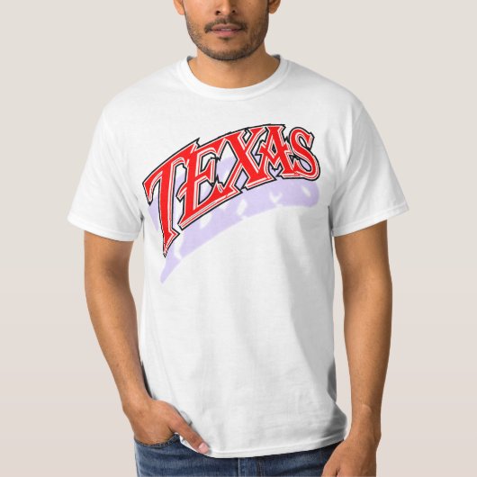 テキサス州の帽子のワイシャツ Tシャツ (正面)