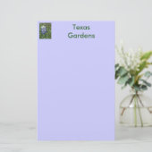 テキサス州の庭- Bluebonnet 便箋 (スタンド正面)