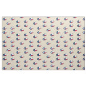 テキサス州の旗のカーボーイ・ハットの生地色 ファブリック (ヤード)