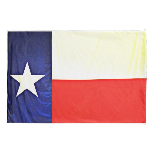 テキサス州の旗の標準的な枕箱 枕カバー (裏面)