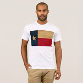 テキサス州の旗のTシャツ Tシャツ (正面フル)