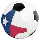 テキサス州の旗 サッカーボール (3/4)