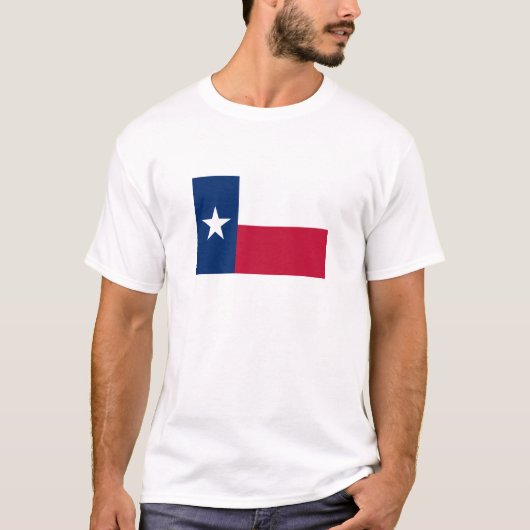 テキサス州の旗 Tシャツ (正面)