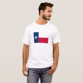 テキサス州の旗 Tシャツ (正面フル)